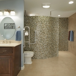 Residential Bath $25,000 to $50,000 – BRY-JO Roofing & Remodeling with Universal Design Recognition